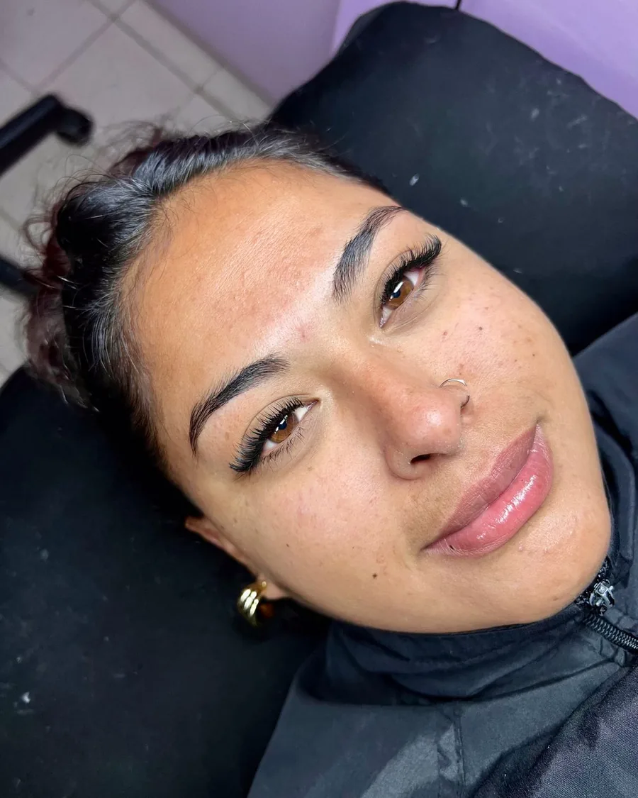 Resultado de extensiones efecto rímel